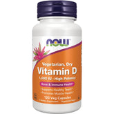 Vegetarian, Dry Vitamin D - High Potency