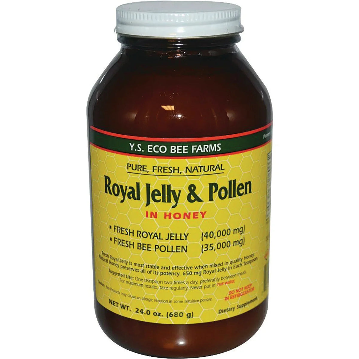 Royal Jelly & Pollen in Honey