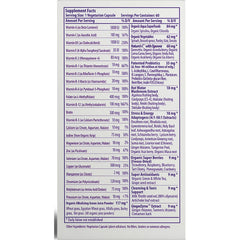 Earth's Blend Multi-Vitamin One Daily Superfood No Iron