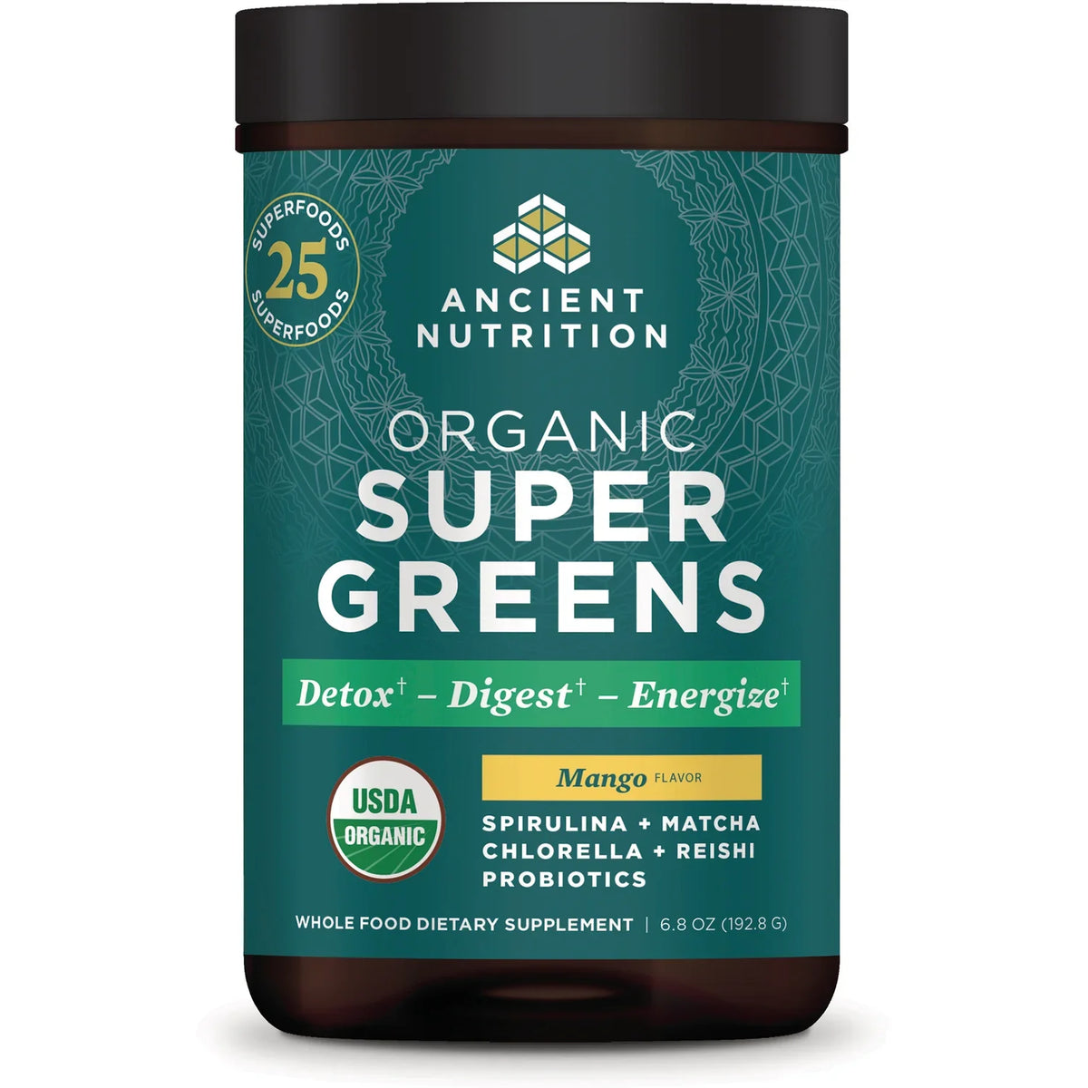 Organic Super Greens - Mango