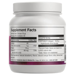 High Potency Collagen with Vitamin C - Citrus Berry Flavor