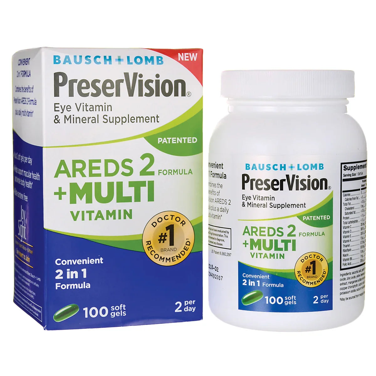 Preser Vision AREDS 2 + Multivitamin