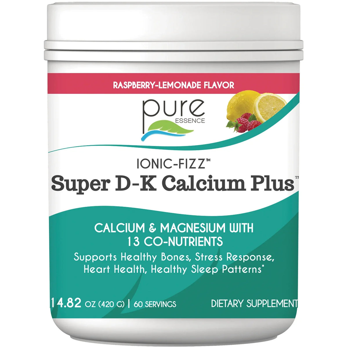 Ionic-Fizz Super D-K Calcium Plus - Raspberry Lemonade