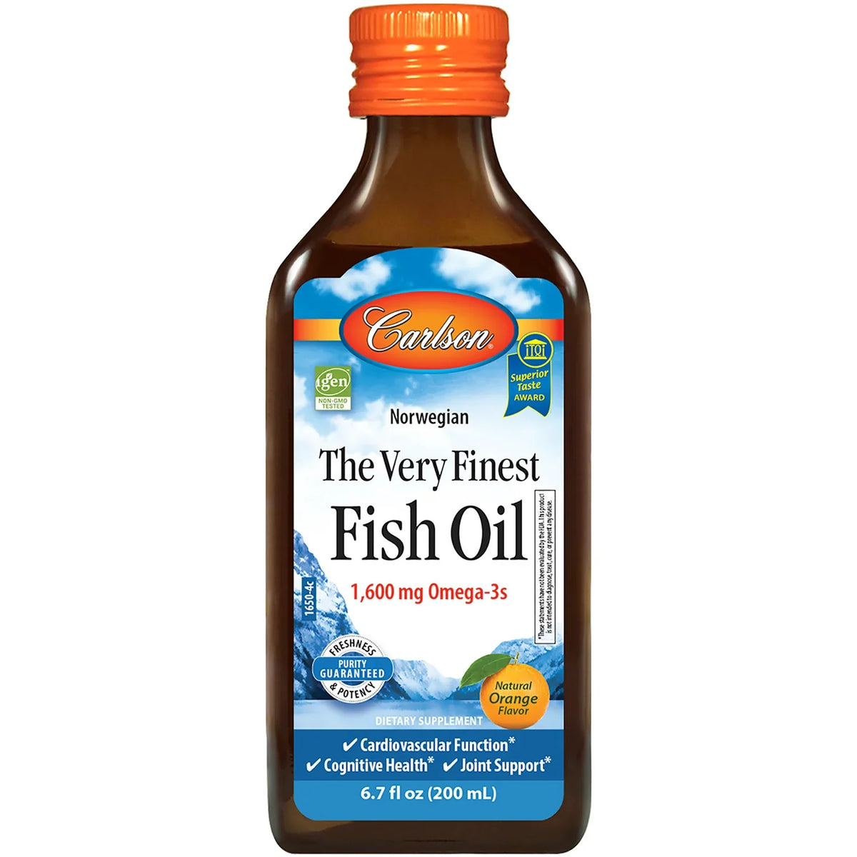 Norwegian The Very Finest Fish Oil - Orange