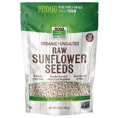 Organic Unsalted Raw Sunflower Seeds