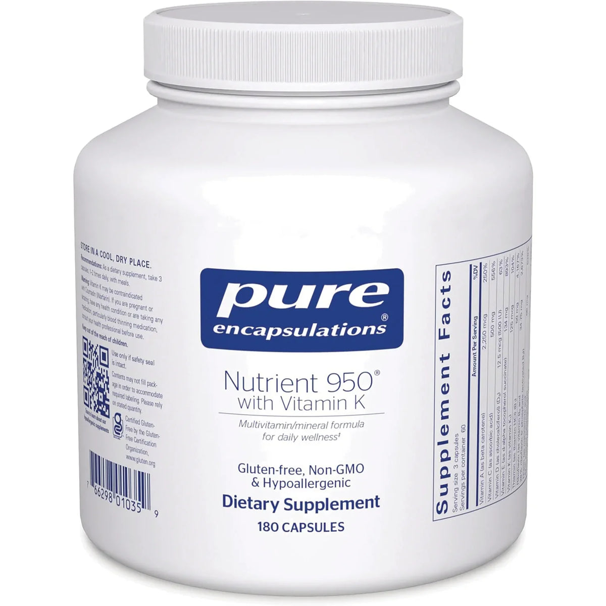 Nutrient 950 with Vitamin K