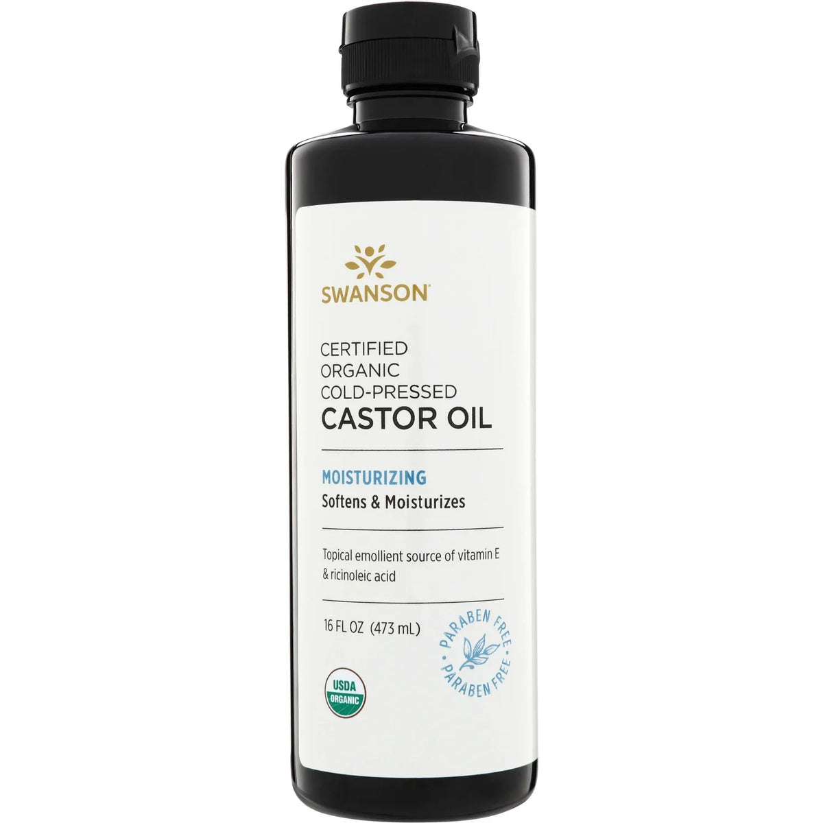 Certified Organic Cold-Pressed Castor Oil
