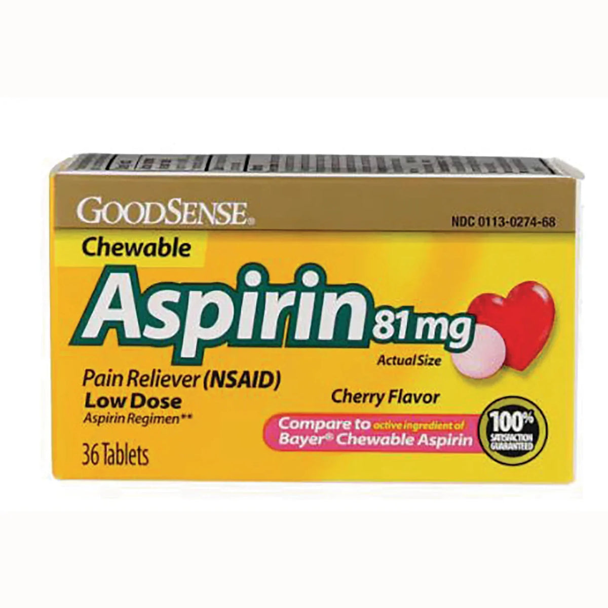 Aspirin Low Dose - Cherry